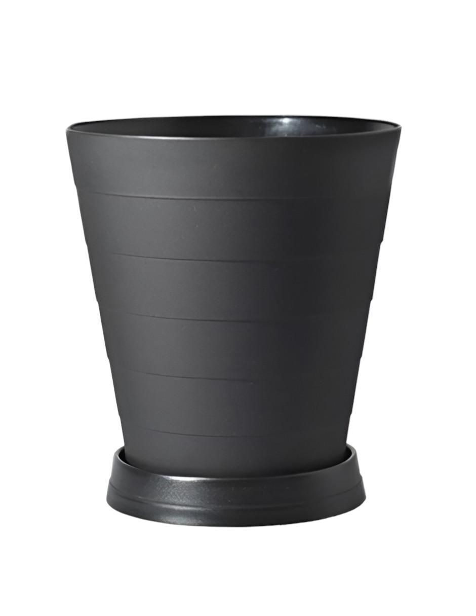 Set maceta de plástico con sistema automático de riego