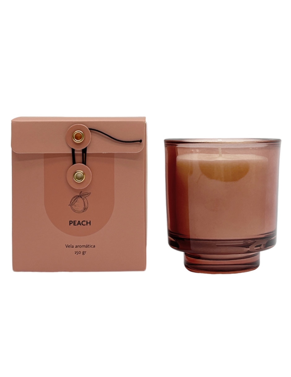 Vela aromática aroma durazno 3