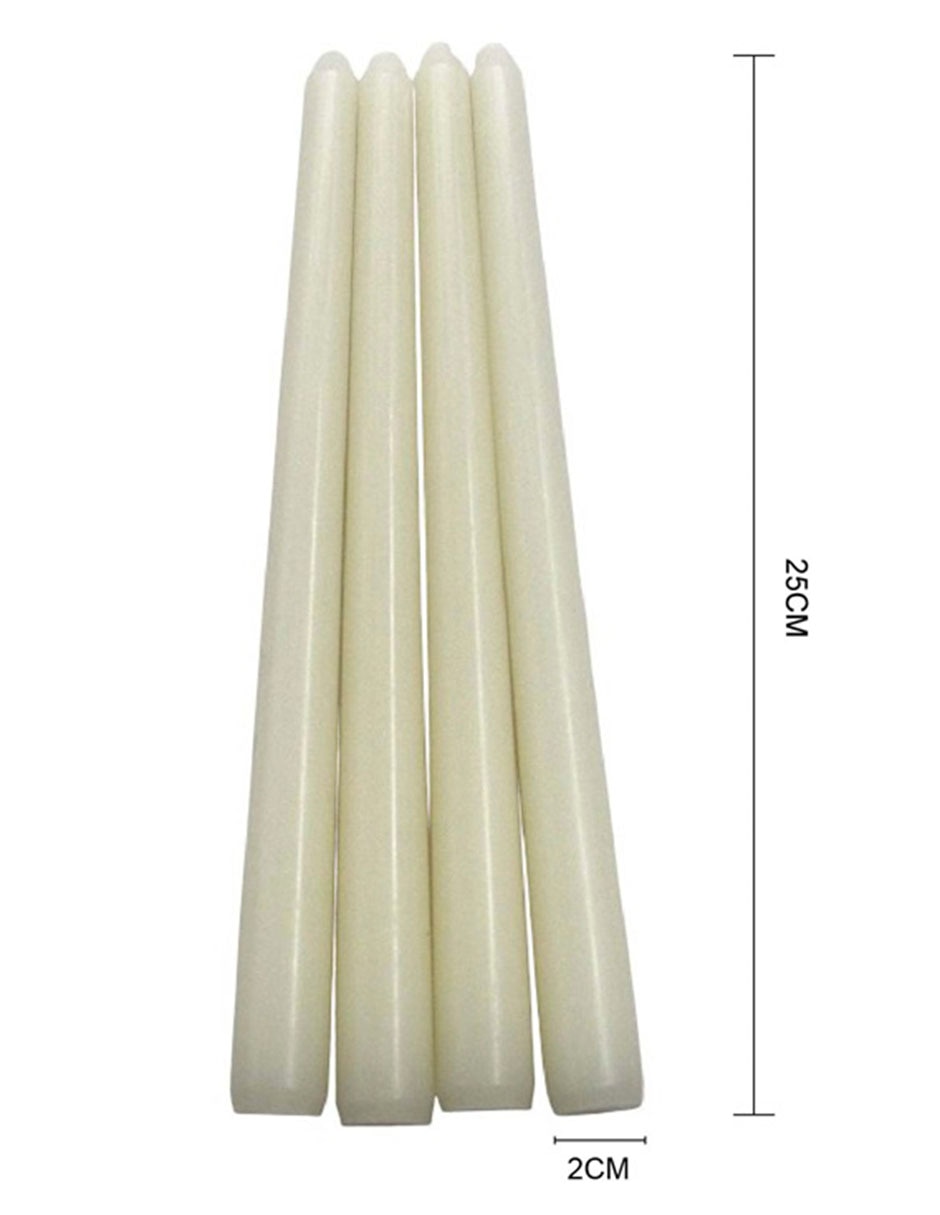 Set vela de cena 4 piezas aroma vainilla 4