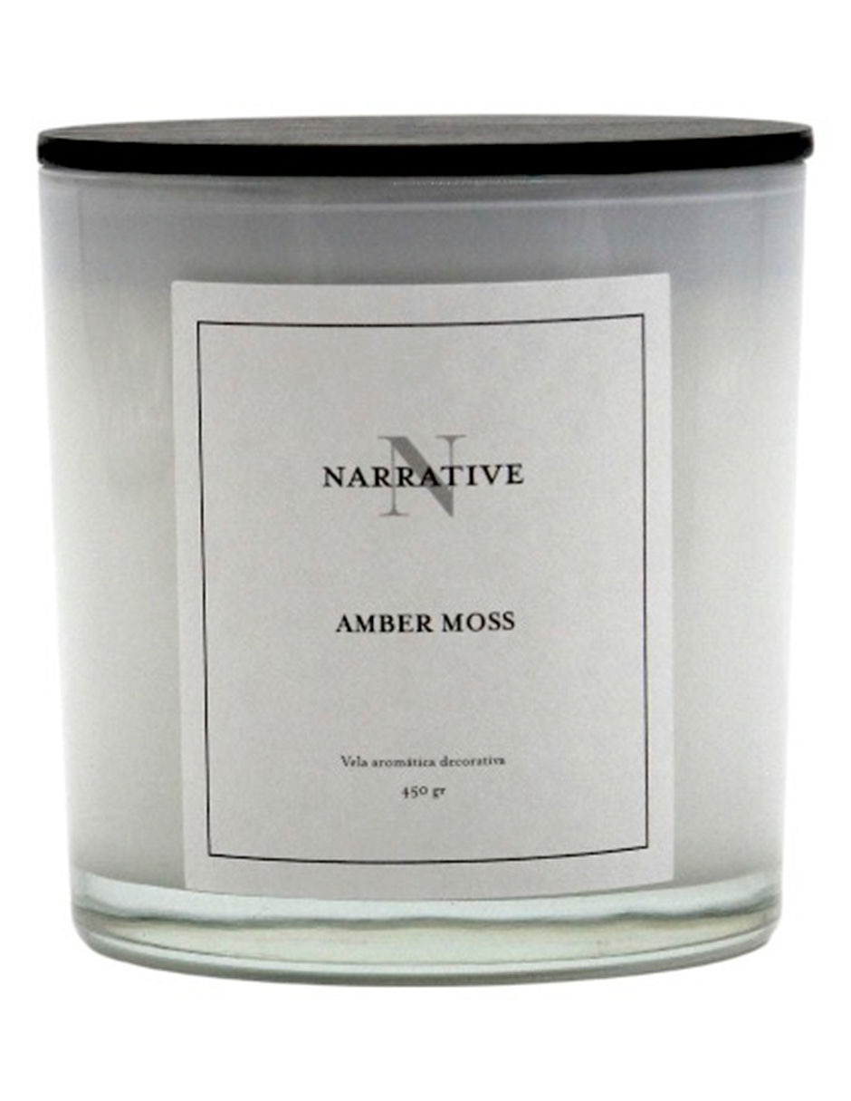 Vela jar aroma amber moss