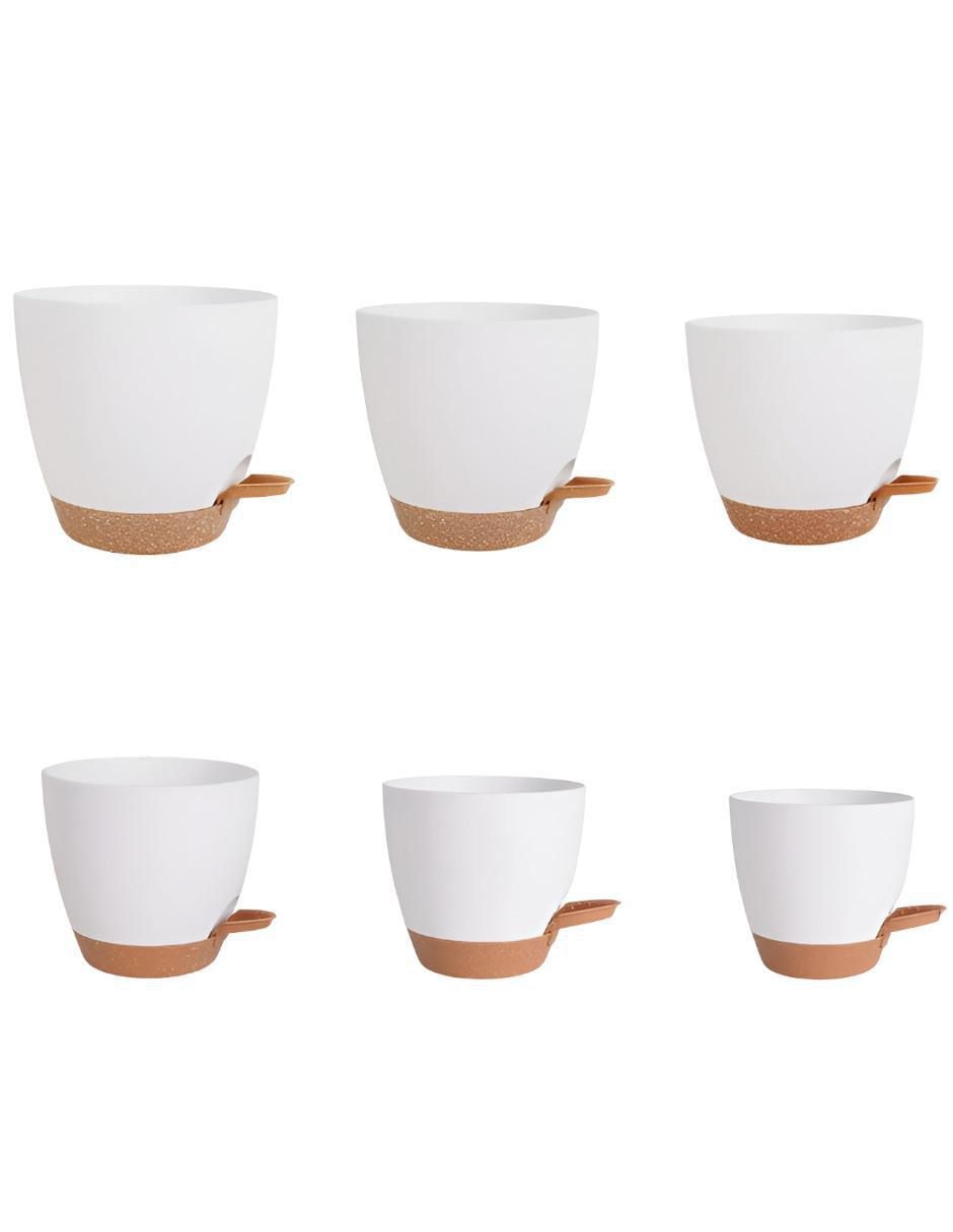 Set maceta de plástico
