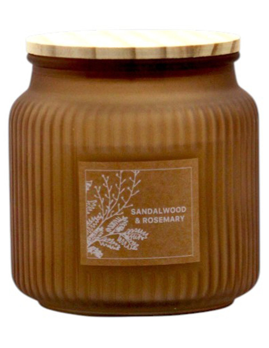 Vela aromática aroma sandalwood rose