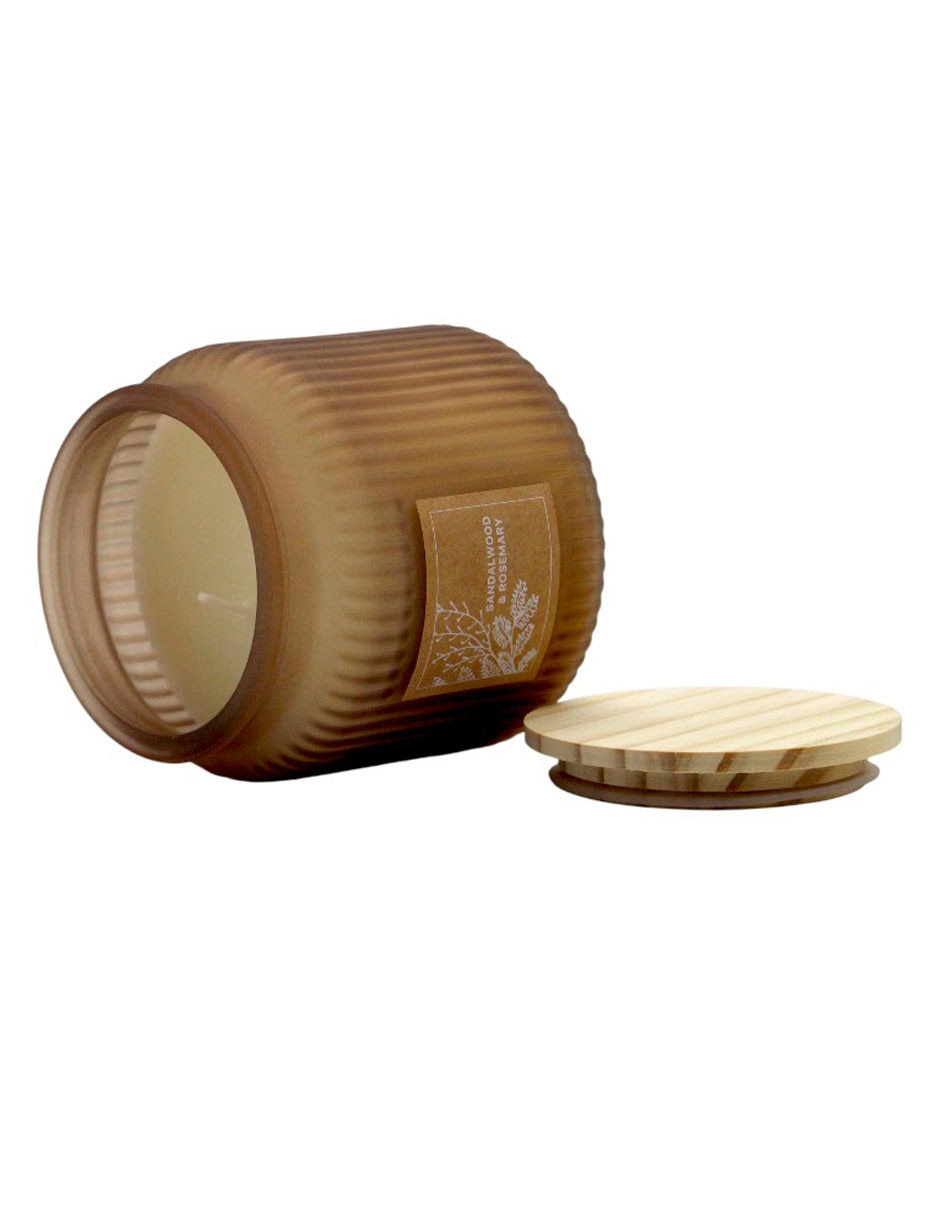 Vela aromática aroma sandalwood rose 3