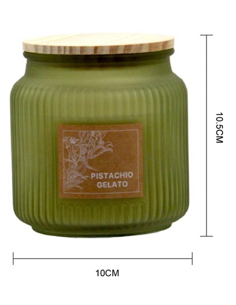Vela con tapa aroma Pistacho Gelato 6