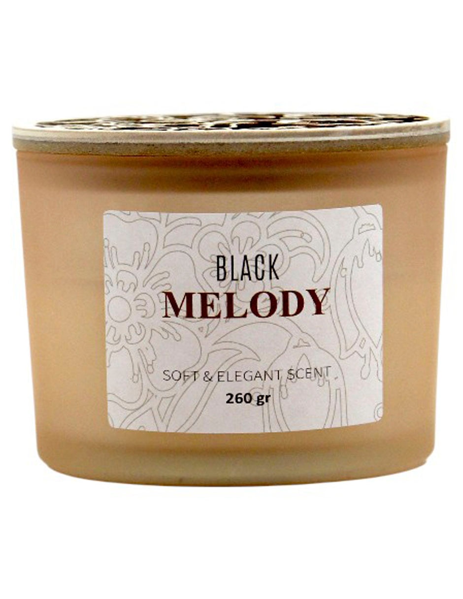 Vela aromática aroma black melody