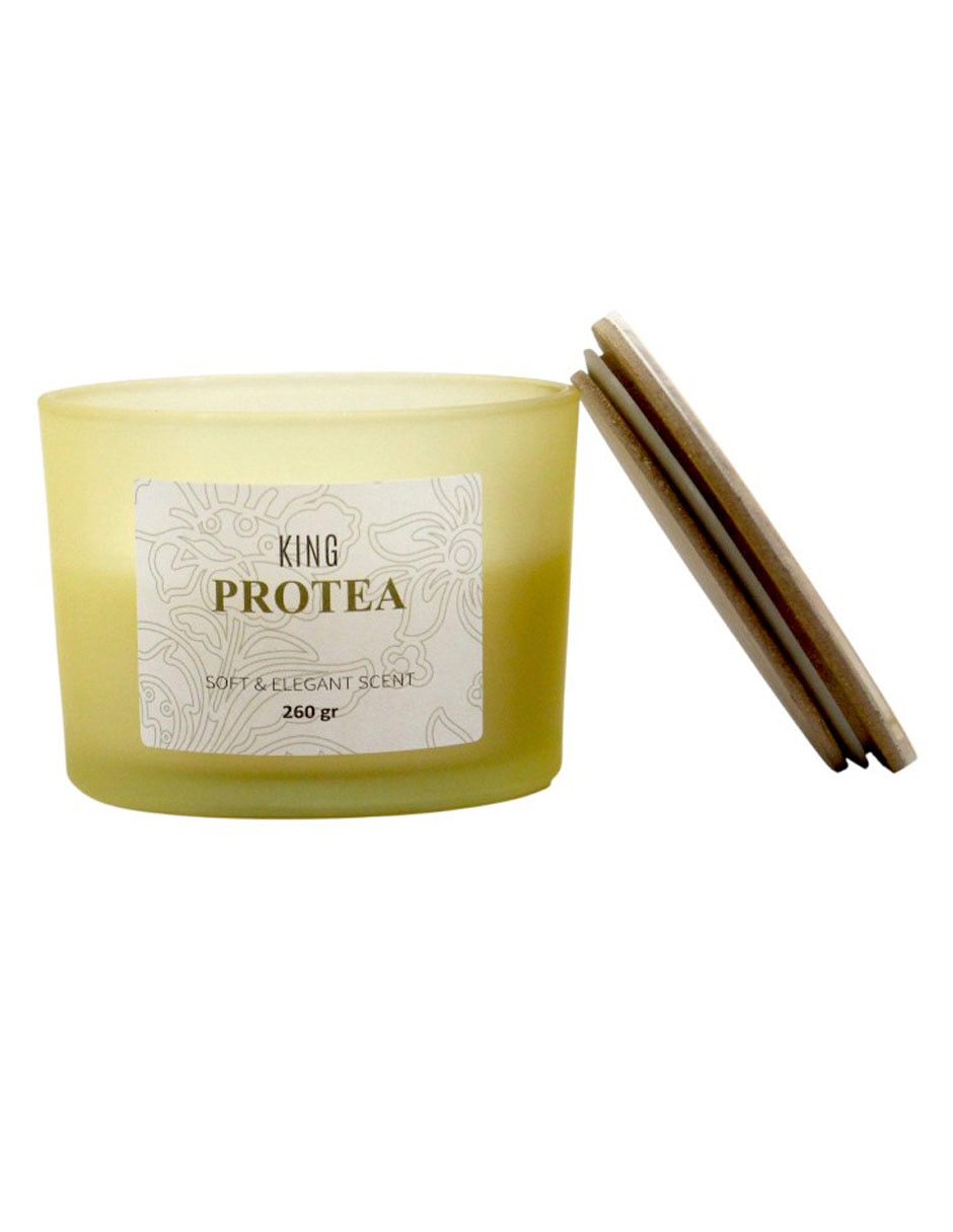 Vela aromática aroma king protea 2