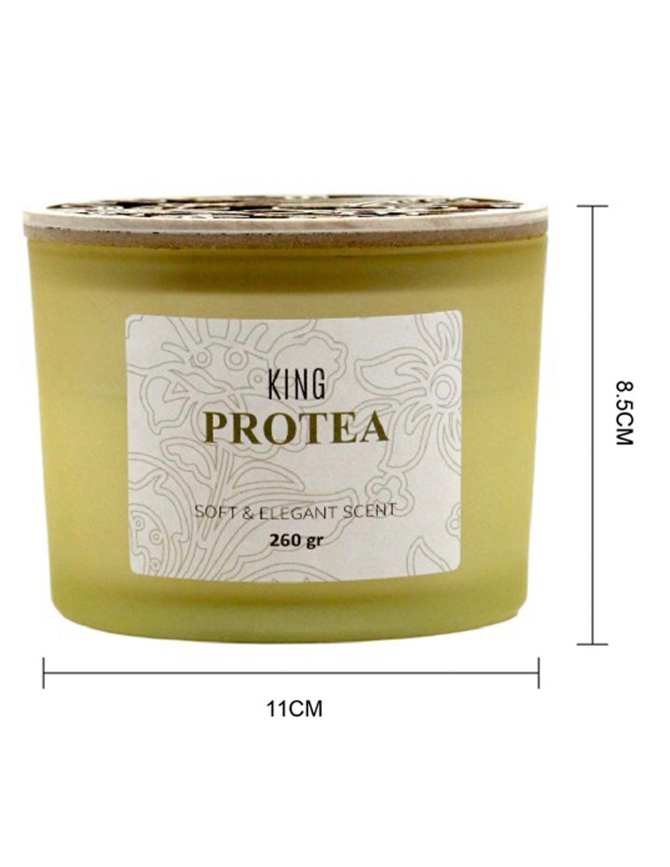 Vela aromática aroma king protea 6