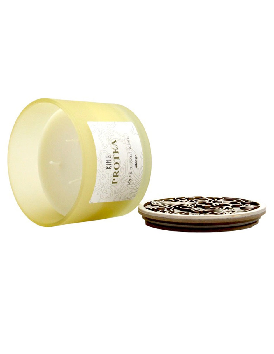 Vela aromática aroma king protea 3