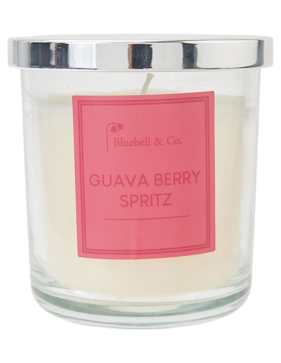 Vela con tapa aroma cereza