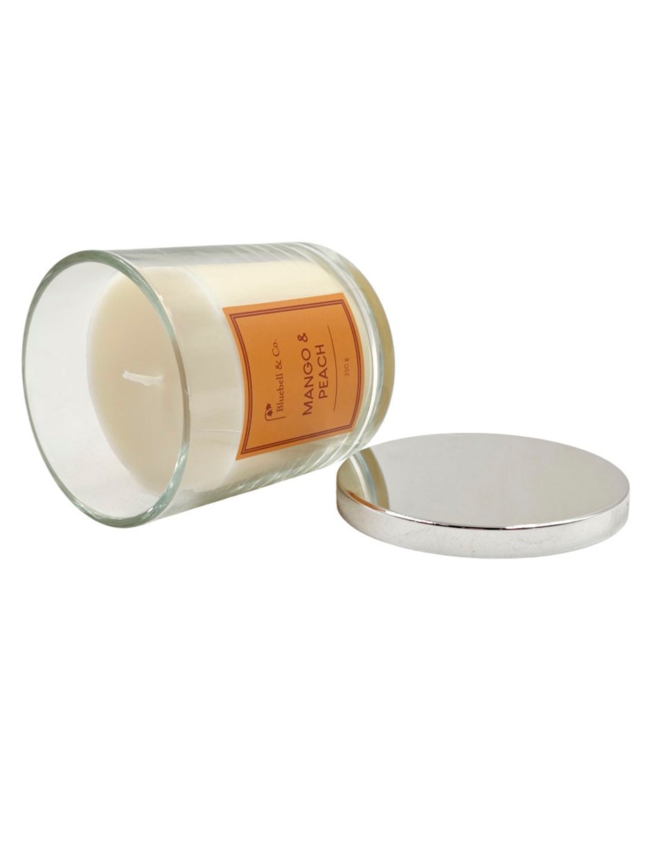 Vela aromática aroma mango y durazno 3