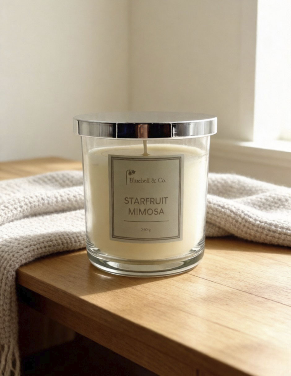 Vela decorativa aroma floral 5