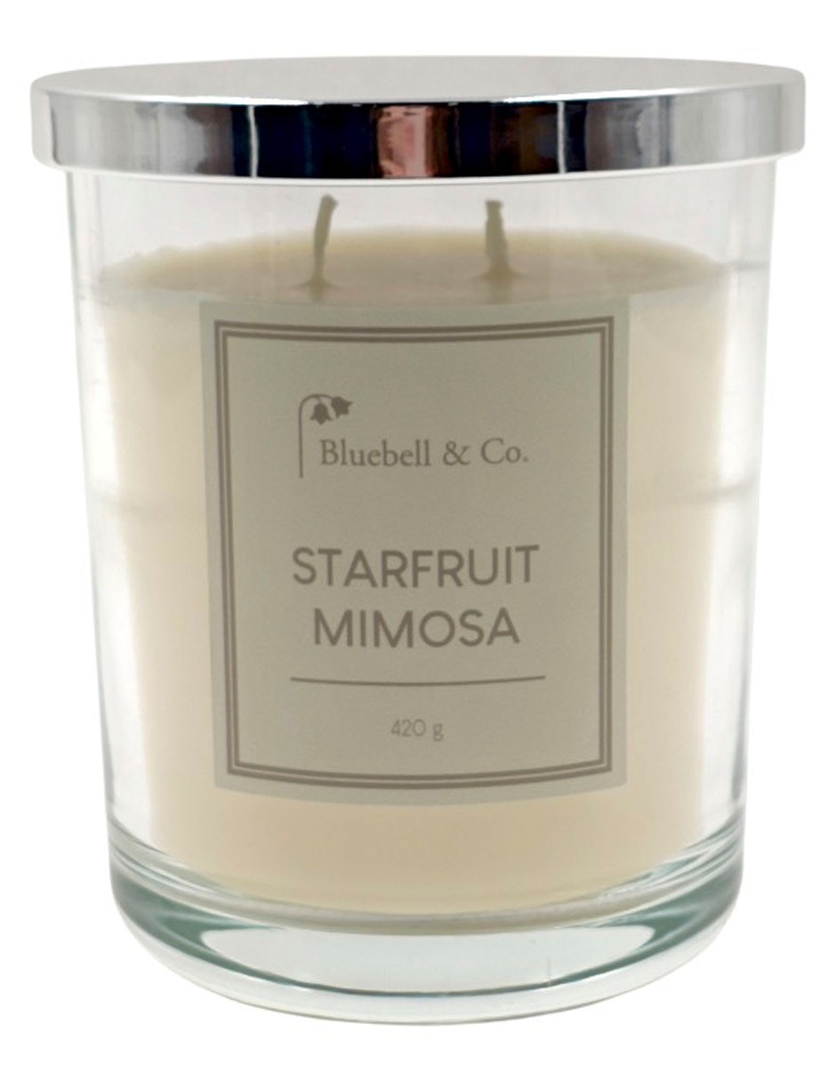 Vela aromática aroma cítrico