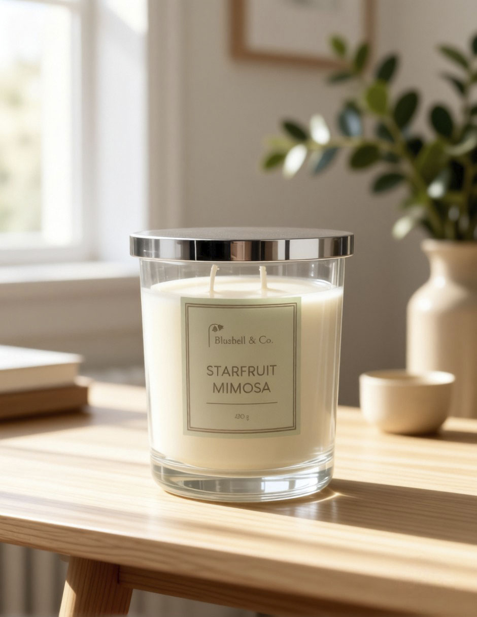 Vela aromática aroma cítrico 5