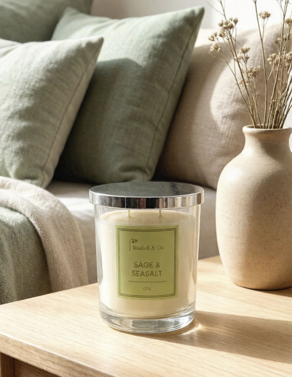 Vela aromática aroma floral 5