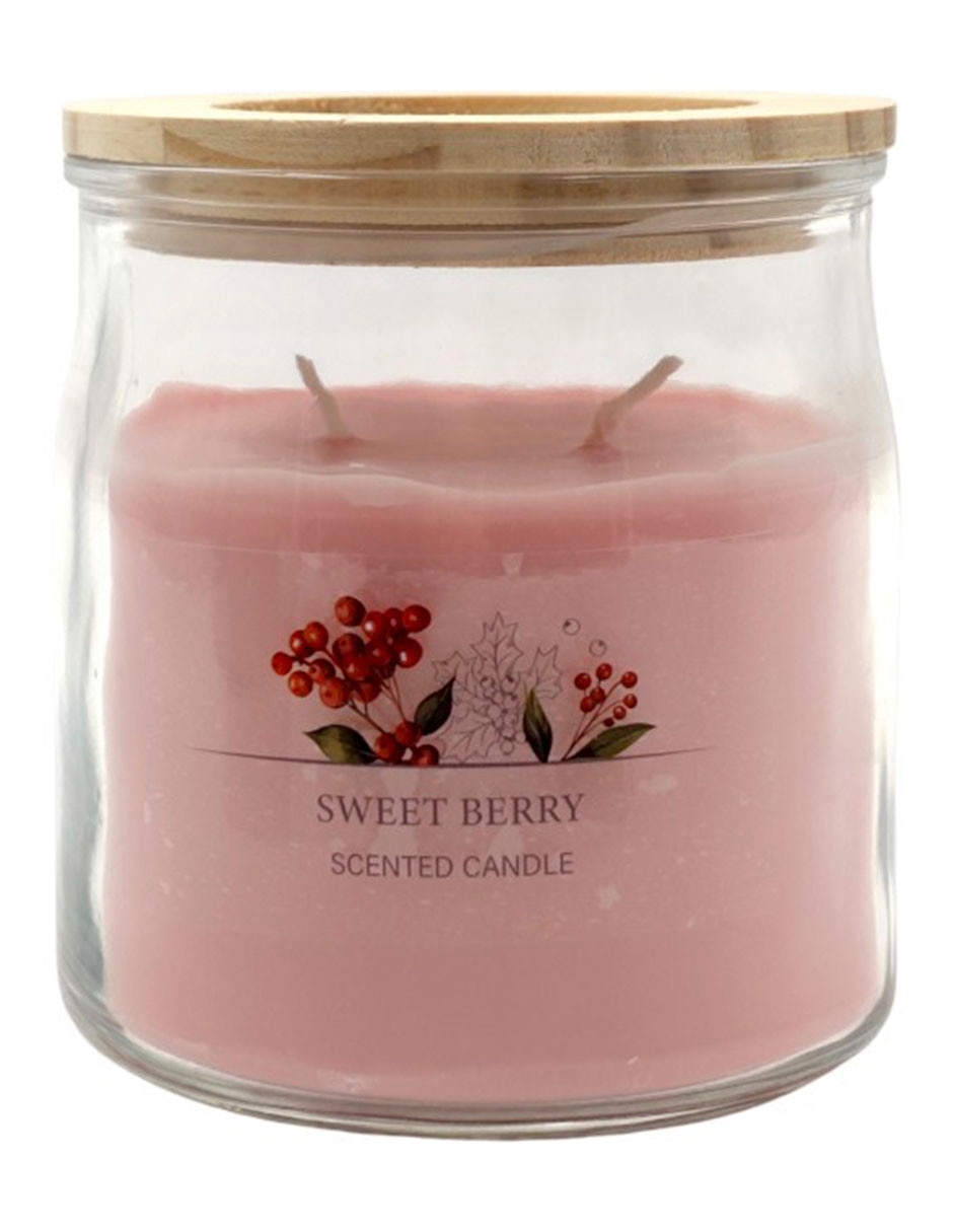 Vela jar aroma frutos rojos