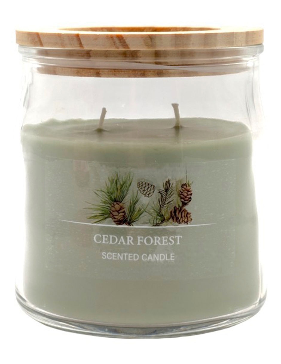 Vela jar aroma cedro