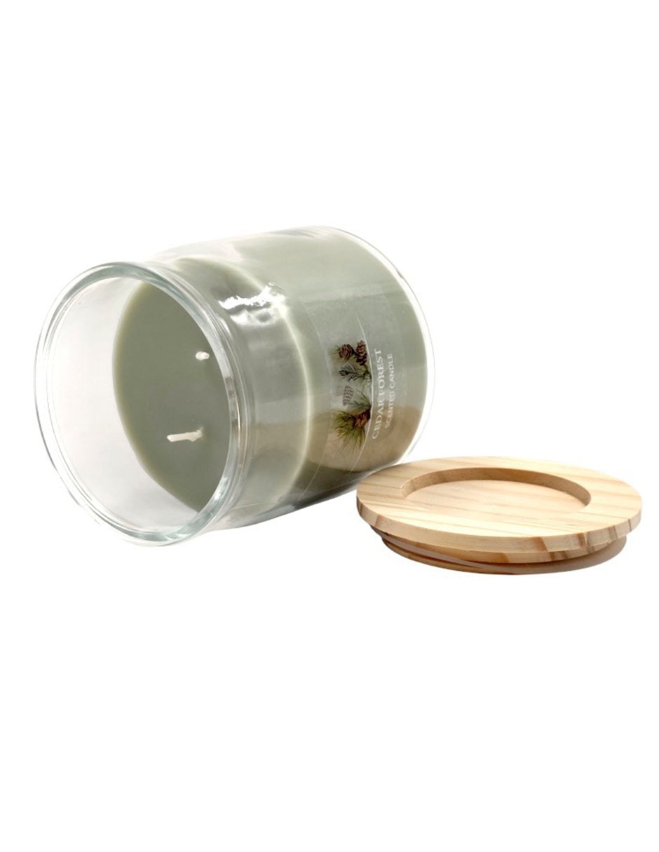 Vela jar aroma cedro 3