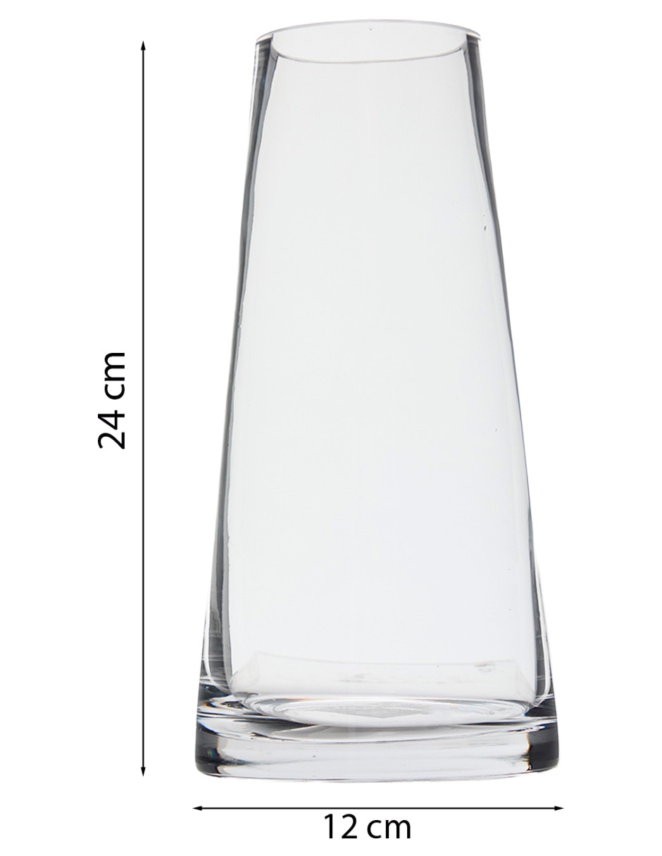 Florero de vidrio 4