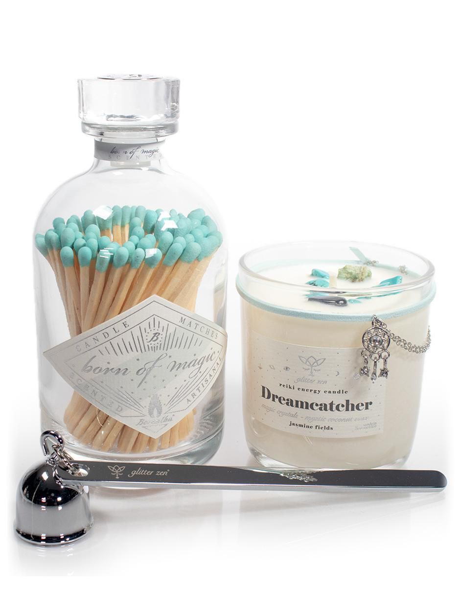 Kit de vela Mystic Bundles 3 piezas aroma jazmín